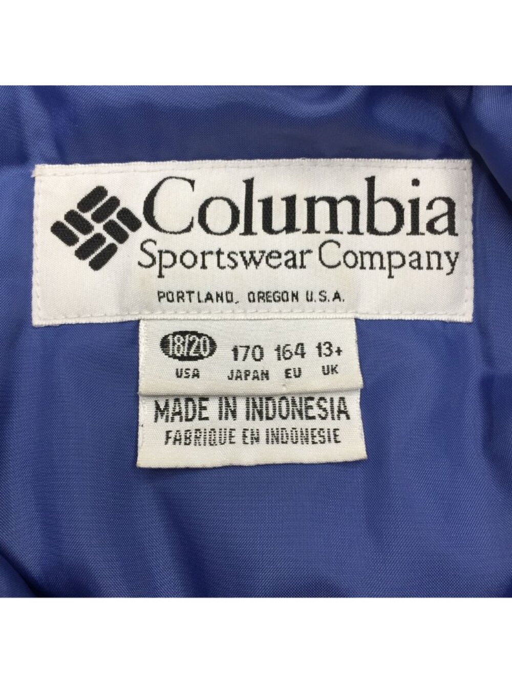 Columbia Sportswear Women's Blue Gray Navy Coat Jacket Heavy Winter Size 18 / 20 - Picture 10 of 10
